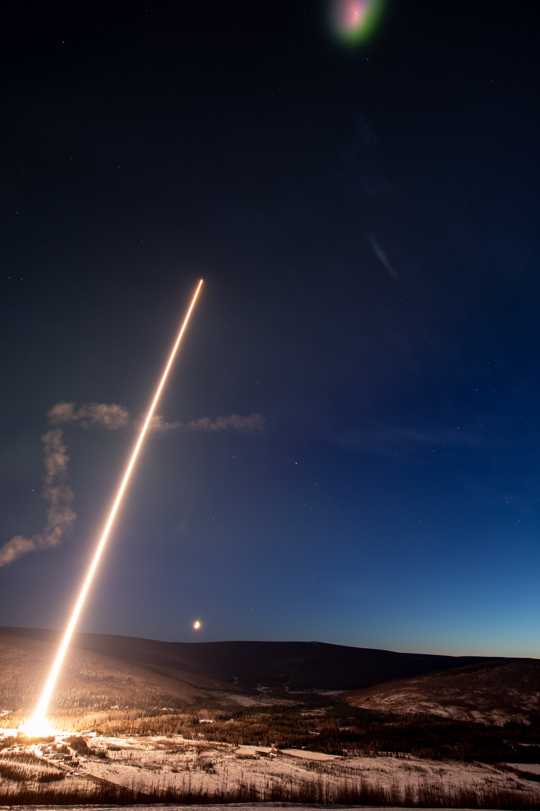 BOLT-2 launches from Wallops Island, VA.